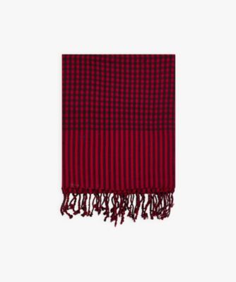 agnes b. HOMME (Men)/アニエスベー オム ストール(2340AR22471) 471レッド系 ネックウォーマー【三越伊勢丹/公式】