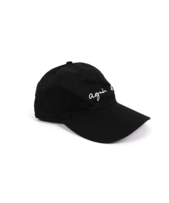  オム GT47 CASQUETTE ロゴキャップ 000ブラック 帽子