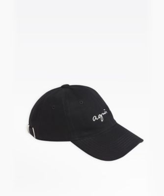 ＜agnes b. HOMME (Men)＞ＧＴ４７　ＣＡＳＱＵＥＴＴＥ　ロゴキャップ（２５７２ＧＴ４７０００）