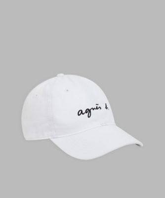 ＜agnes b. HOMME (Men)＞ＧＴ４７　ＣＡＳＱＵＥＴＴＥ　ロゴキャップ（２５７２ＧＴ４７０１０）