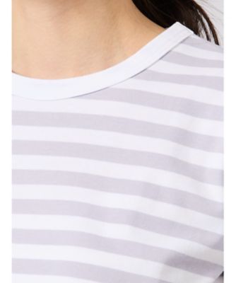 細ボーダー　コットン　半袖Ｔシャツ　”Ｂｒａｎｄｏ”（２６５３Ｊ００８１５４６）