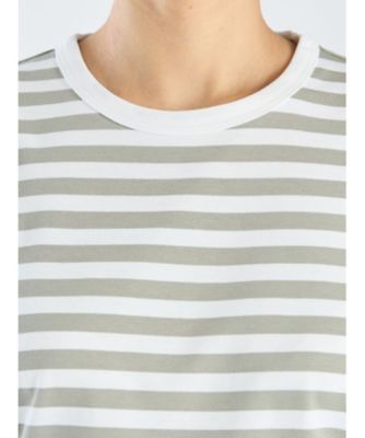 細ボーダー　コットン　半袖Ｔシャツ　”Ｂｒａｎｄｏ”（２６５３Ｊ００８１５９９）