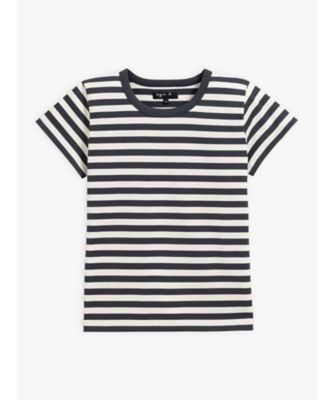 ＜agnes b. (Women)＞Ｊ００８　ＴＳ　ボーダーＴシャツ（２６５３Ｊ００８２２９２）