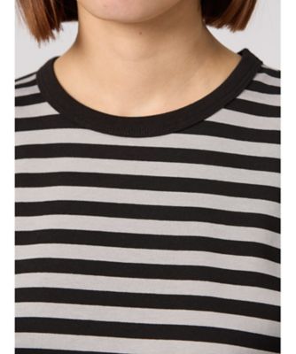 細ボーダー　コットン　半袖Ｔシャツ　”Ｂｒａｎｄｏ”（２６５３Ｊ００８２３１８）