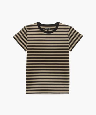 agnes b. (Women)/アニエスベー 細ボーダー コットン 半袖Tシャツ ”Brando”(2653J0082319)