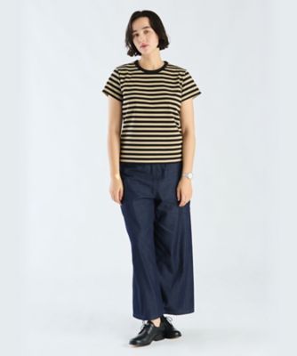 細ボーダー　コットン　半袖Ｔシャツ　”Ｂｒａｎｄｏ”（２６５３Ｊ００８２３１９）