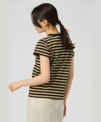 細ボーダー　コットン　半袖Ｔシャツ　”Ｂｒａｎｄｏ”（２６５３Ｊ００８２３１９）
