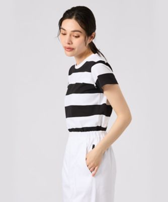 再々値下げ！【新品】agnes b.(アニエスベー)太ボーダー半袖Tシャツ 太ボーダー コットン 半袖Tシャツ 