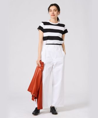 ユニセックス】WEB限定 J008 ボーダーTシャツ ｜agnès b. FEMME