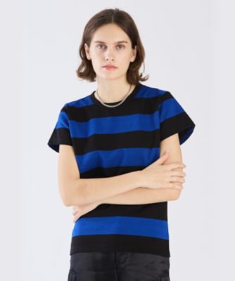 太ボーダー　コットン　半袖Ｔシャツ　”Ｂｒａｎｄｏ”（２６５３Ｊ０１９２３４３）