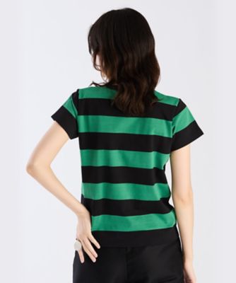 太ボーダー　コットン　半袖Ｔシャツ　”Ｂｒａｎｄｏ”（２６５３Ｊ０１９２３５０）