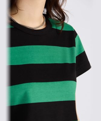 太ボーダー　コットン　半袖Ｔシャツ　”Ｂｒａｎｄｏ”（２６５３Ｊ０１９２３５０）