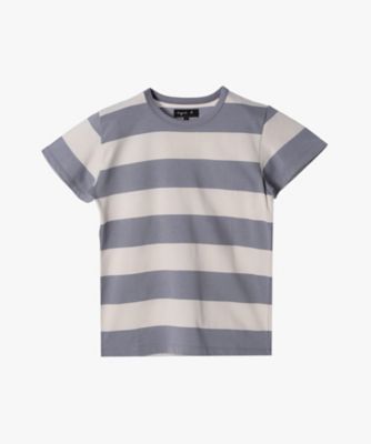 agnes b. (Women)/アニエスベー 太ボーダー コットン 半袖Tシャツ ”Brando”(2653J0192354)