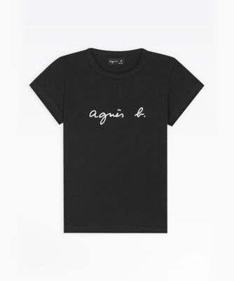 ロゴプリント コットン 半袖Tシャツ ”Brando