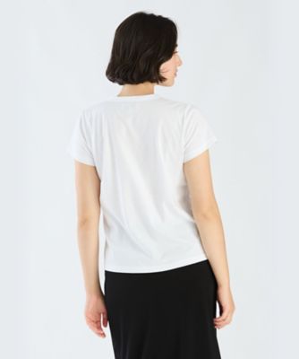 ロゴプリント コットン 半袖Tシャツ ”Brando