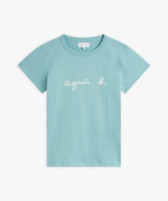 ＜agnes b.(Women)＞Ｓ１３７　ＴＳ　ロゴＴシャツ（２６５３Ｓ１３７７６６）