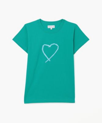 ＜agnes b. (Women)＞ＳＡＥ０　ＴＳ　サラエボハートＴシャツ（２６５３ＳＡＥ０７４２）