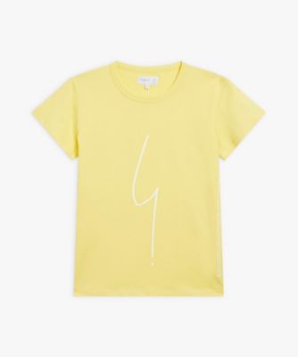 ＜agnes b. (Women)＞アイコニック　コットン　半袖　Ｔシャツ　”ポワンディロニー”（２６５３ＳＥ３０２６３）