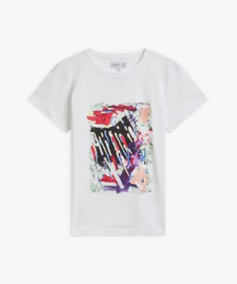 ＜agnes b. (Women)＞ＳＥＭ４　ＴＳ　ＢＲＡＮＤＯ　Ｔシャツ（２６５３ＳＥＭ４０１０）