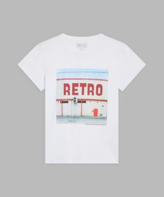 agnes b. (Women)/アニエスベー SEV4 TS BRANDO アーティストTシャツ FRANCOIS PROST(2653SEV4010)