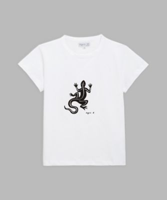 ＜agnes b. (Women)＞ＳＦ６４　ＴＳ　レザールＴシャツ（２６５３ＳＦ６４０１０）