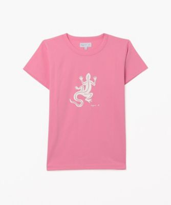 ＜agnes b. (Women)＞ＳＦ６４　ＴＳ　レザールＴシャツ（２６５３ＳＦ６４４１９）