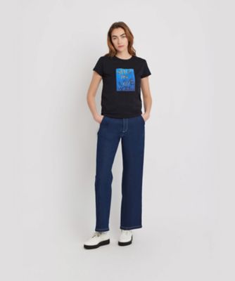 コットン　プリント　半袖　アーティスト　Ｔシャツ　”Ｌｏｎｄｏｎｉｅｎ”（２６５３ＳＦＡ７０００）