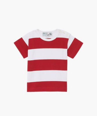 ＜agnes b. ENFANT (Baby&Kids)＞Ｊ０１９　Ｌ　ＴＳ　ベビー　ボーダーＴシャツ（２９１２Ｊ０１９１６１３）
