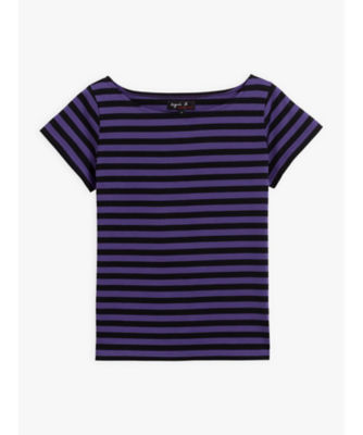 ＜agnes b. (Women)＞ＪＳ９２　ＴＳ　ボーダーＴシャツ（３０４８ＪＳ９２２２９４）