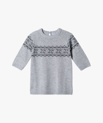 ＜agnes b. ENFANT (Baby&Kids)＞ベビー　長袖　ワンピース　（３６Ｔ６Ｌ１９Ａ９０３）