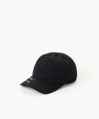  バイ アニエスベー WO84 CAP メッセージキャップ 002ブラック 帽子