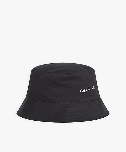  オム GT47 BOB ロゴバケットハット 000ブラック 帽子