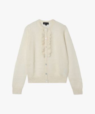 モヘヤ フリル カーディガン ”Annette