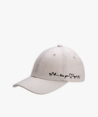 ＜TO B. BY AGNES B.＞ＷＰ５４　ＣＡＰ　メッセージキャップ（４９３１ＷＰ５４０１２）