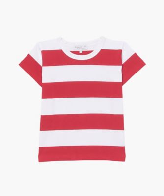agnes b. ENFANT (Baby&Kids)/アニエスベー　アンファン J019 E TS キッズ ボーダーTシャツ(4952J0191613)