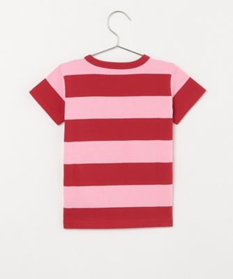 　ＳＤＨ０　Ｅ　ＴＳ　キッズ　ボーダーｂ．ロゴＴシャツ（４９５２ＳＤＨ０２２８７）