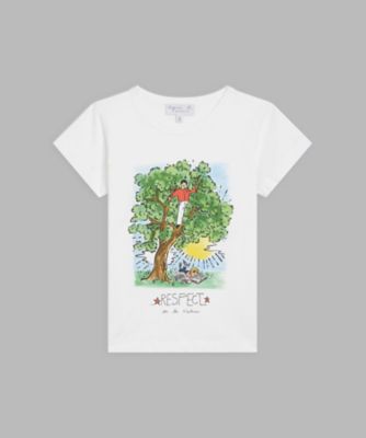 ＜agnes b. ENFANT (Baby&Kids)＞ＳＤＴ０　Ｅ　ＴＳ　キッズ　Ｔシャツ（４９５２ＳＤＴ００１０）