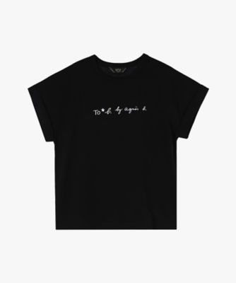 ＜TO B. BY AGNES B.＞ＷＷ２１　ＴＳ　マカロンロゴＴシャツ（４９８６ＷＷ２１０００）