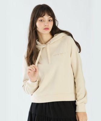 ＜TO B. BY AGNES B.＞ＷＵ８８　ＨＯＯＤＩＥ　ニューワンポイントロゴフーディー（５４１４ＷＵ８８０２１）