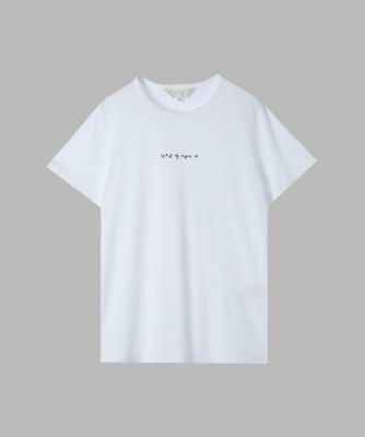 ＜TO B. BY AGNES B.＞ＷＷ２１　ＴＳ　ミニロゴカラーＴシャツ（５４３８ＷＷ２１０１０）