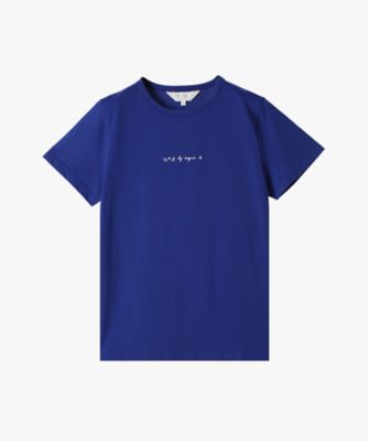 ＜TO B. BY AGNES B.＞ＷＷ２１　ＴＳ　ミニロゴカラーＴシャツ（５４３８ＷＷ２１６５０）