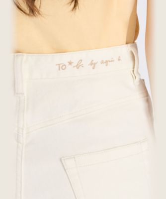 ＷＴ８６　ＰＡＮＴＡＬＯＮ　ホワイト　デニム　パンツ（５４９１ＷＴ８６０１０）