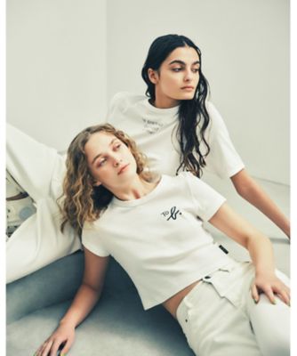 WT86 PANTALON ホワイト デニム ワイドパンツ