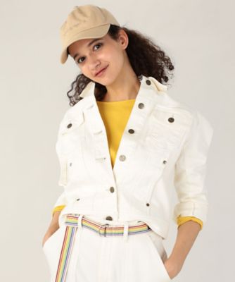 ＷＴ８６　ＢＬＯＵＳＯＮ　ホワイト　デニム　ジャケット（５４９３ＷＴ８６０１０）