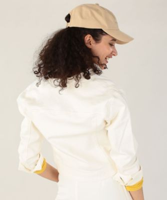 ＷＴ８６　ＢＬＯＵＳＯＮ　ホワイト　デニム　ジャケット（５４９３ＷＴ８６０１０）