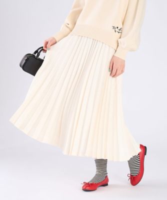 アコーディオンプリーツ ロング スカート（5613WT57010