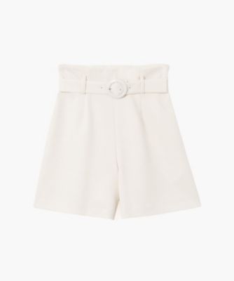 ＜TO B. BY AGNES B.＞ＷＱ０６　ＳＨＯＲＴ　ハイウエストショートパンツ（５６３１ＷＱ０６０１０）