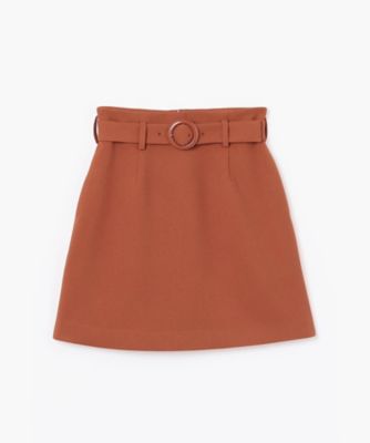 ＜TO B. BY AGNES B.＞　ハイウエストミニスカート（５６３２ＷＱ０６４７０）