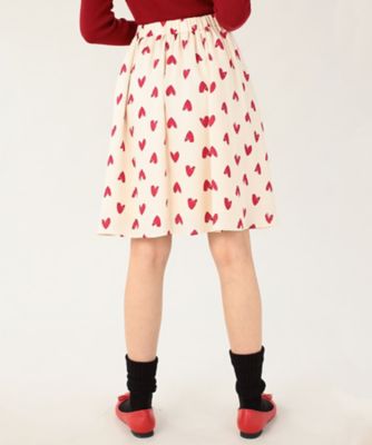 アニエスb 転写プリント　巻きスカート アニエスb 転写プリント 巻きスカート