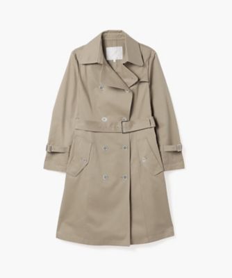 ＷＭ５８　ＭＡＮＴＥＡＵ　カラーダブルトレンチコート（５６６１ＷＭ５８０２３）